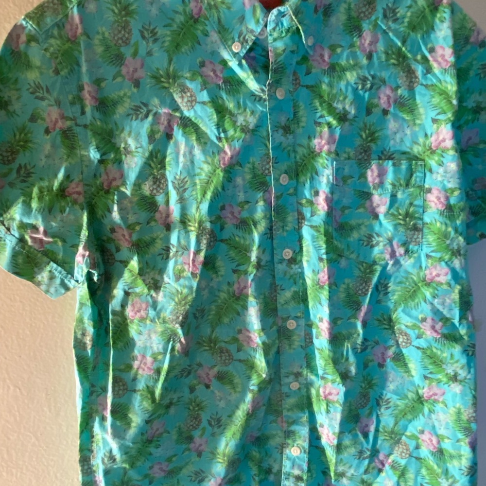 Arizona jeans button down shirt mens